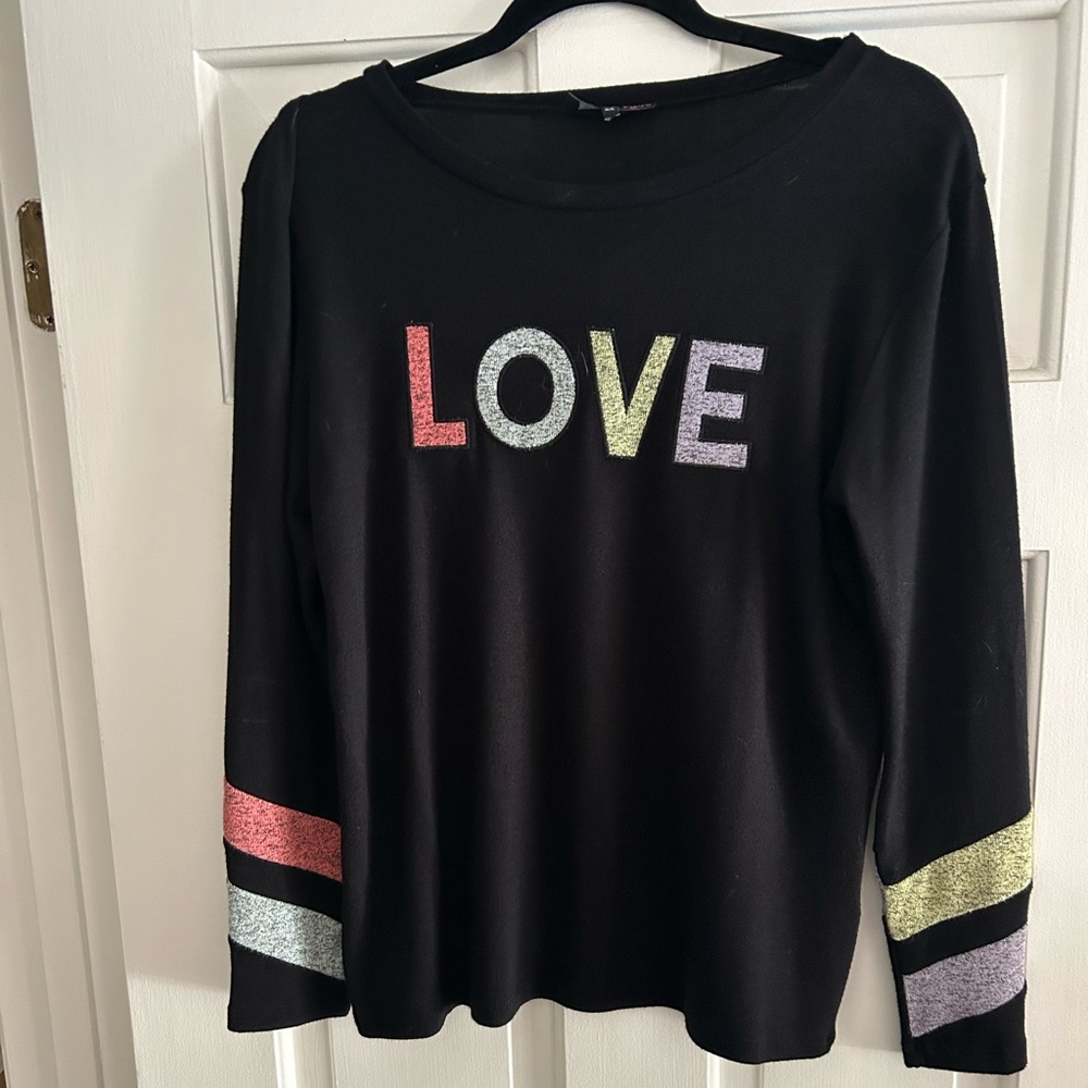 NWOT S fit XS, French Kyss light sweater